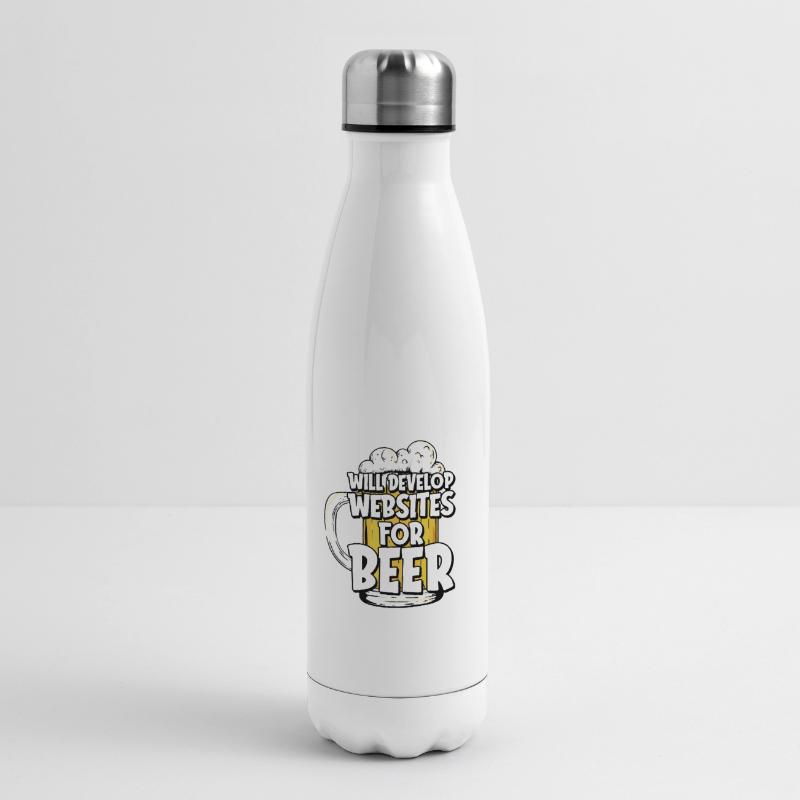 Web Developer Web Developer Web Developer Insulated Water Bottle