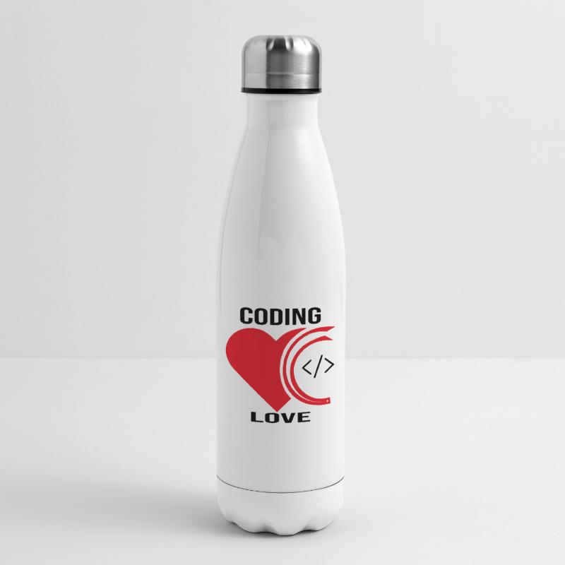 Software Developer Programmer Gift Insulated Water Bottle
