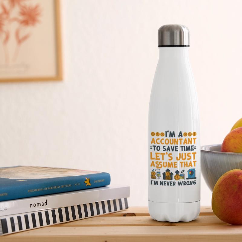 Comptable Comptable Comptable Bouteille isotherme