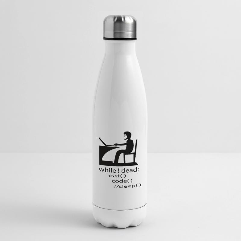 Software Developer Programmer Gift Insulated Water Bottle