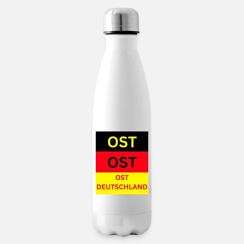Ostdeutschland Sachsen - Isolierflasche - Weiß