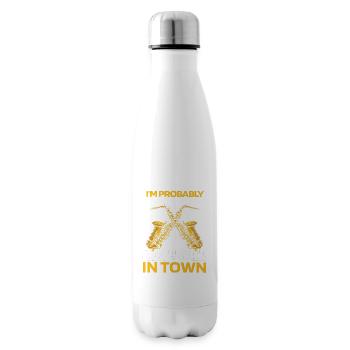 Saxophon Saxofon - Isolierflasche - Weiß - Rechts