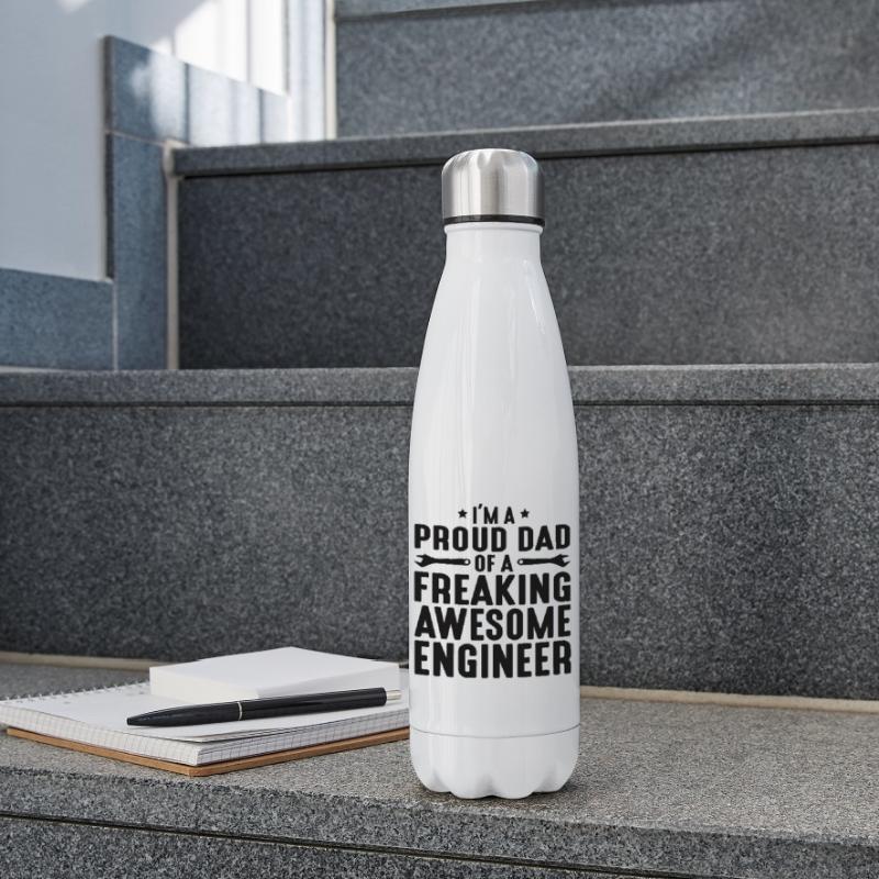Engineer Brain Mechanical Engineering Electrical Engineering Son Insulated Water Bottle