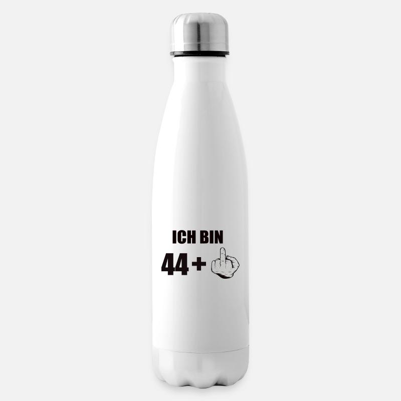45 Geburtstag - Isolierflasche - Weiß