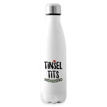 Tinsel Tits - Insulated Water Bottle - white - Right