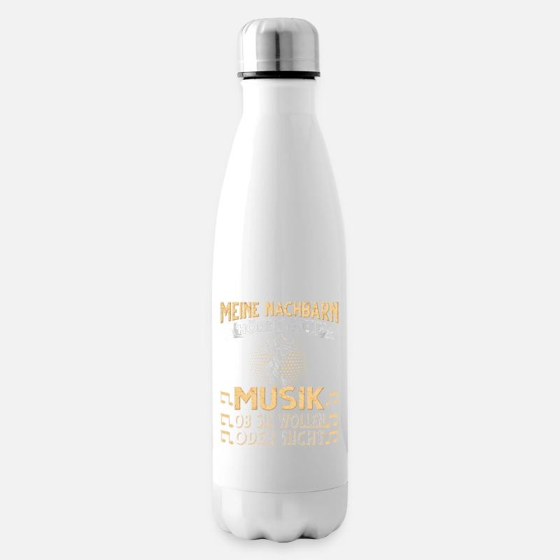 Saxophon. - Isolierflasche - Weiß