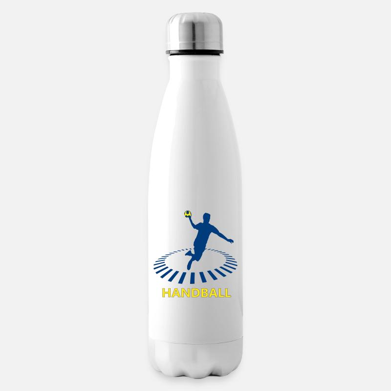 Handball - Bouteille isotherme - blanc