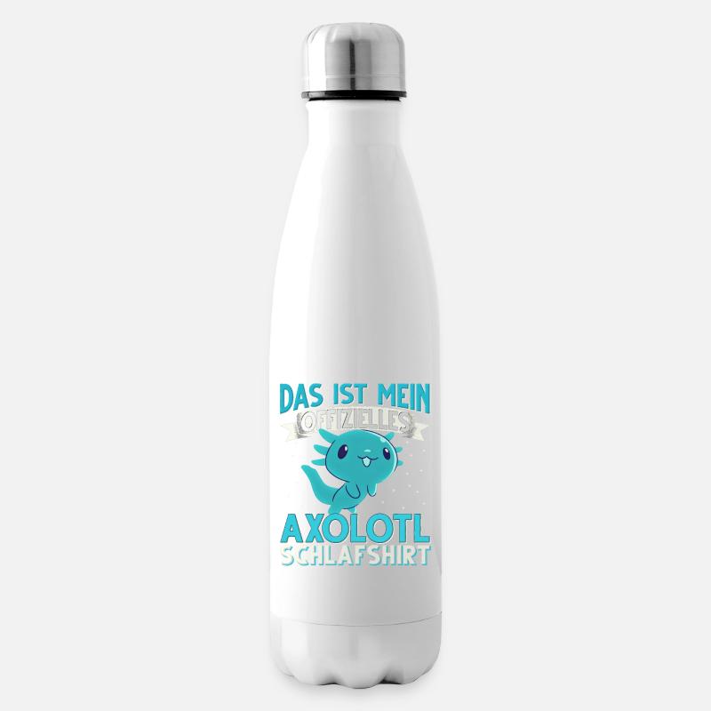Axolotl - Isolierflasche - Weiß