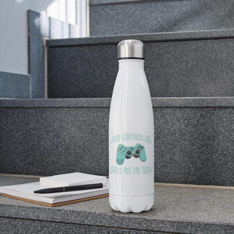 Der Controller Soll Mit Dir Sein. Videospiele Isolierflasche