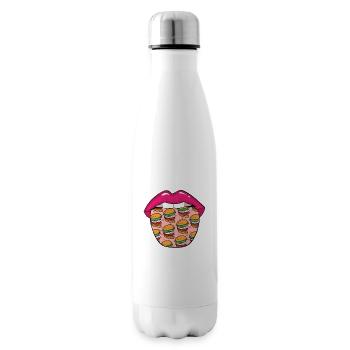 Burger Hamburger Zunge - Isolierflasche - Weiß - Rechts