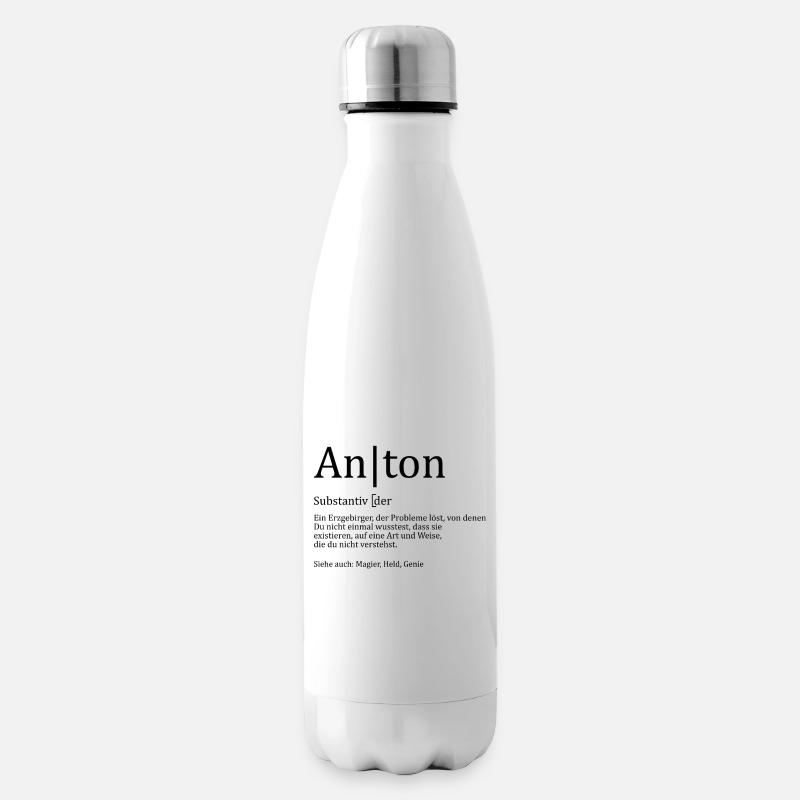 Erzgebirge Anton - Isolierflasche - Weiß