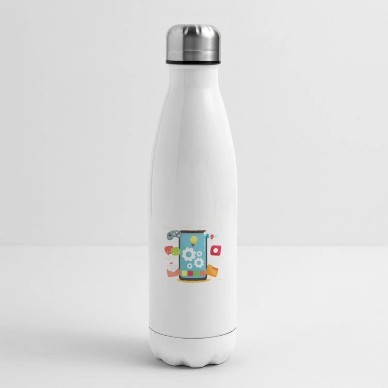 Developer Coder Programmer App Insulated Water Bottle