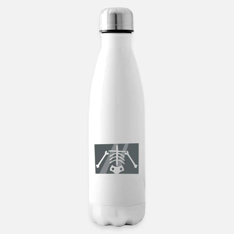 Le meilleur type de père élève un Rad Tech Rad Tech Ra - Bouteille isotherme - blanc