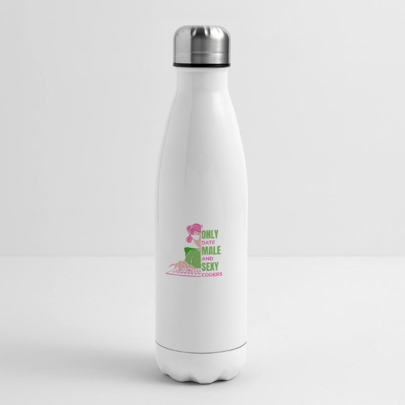 Developer Coder Programmer Humor Insulated Water Bottle