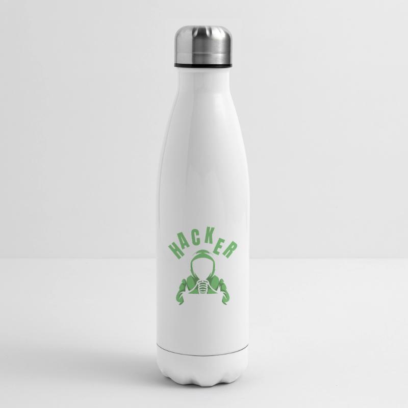 Entwickler Coder Programmierer Hacker Isolierflasche