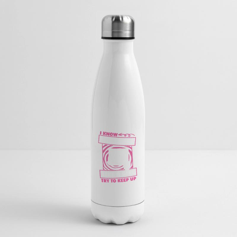 Developer Coder Programmer Girl Insulated Water Bottle
