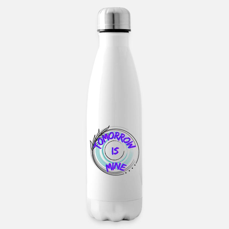 tomorrow is mine - Bouteille isotherme - blanc