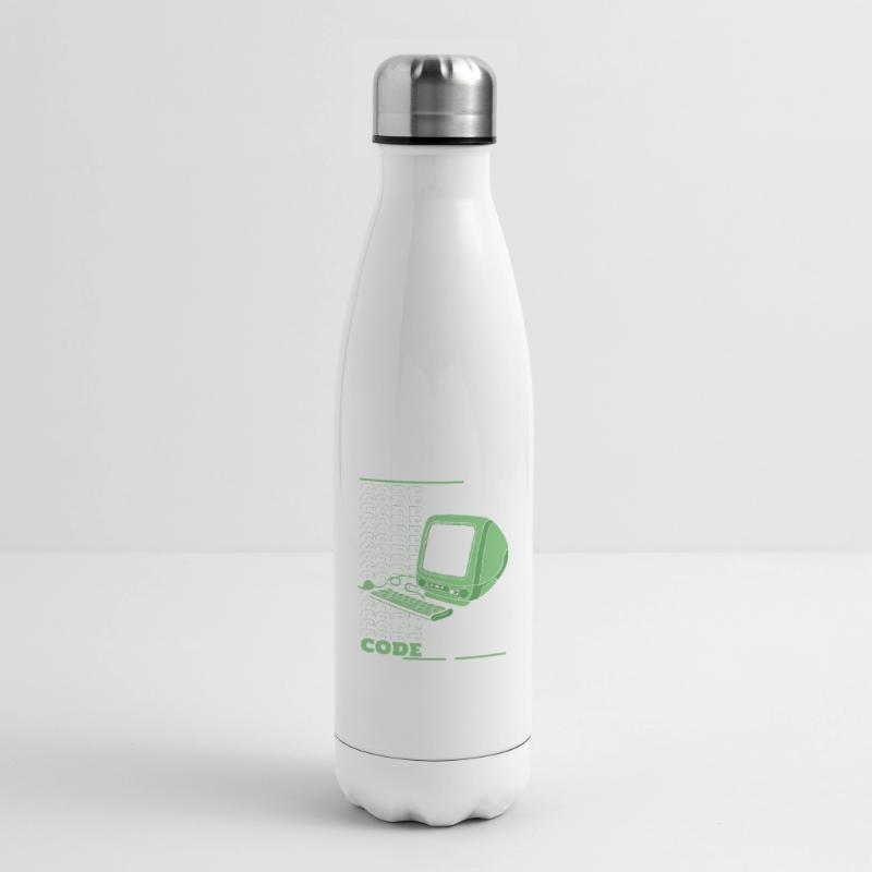Developer Coder Programmer Calculator Insulated Water Bottle