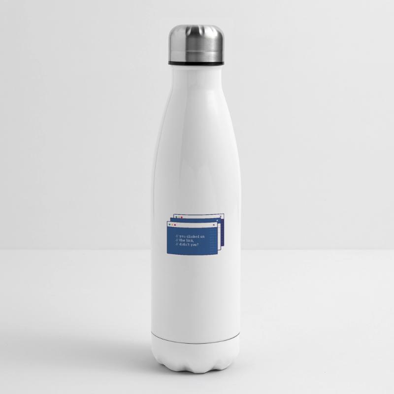 Hacker Programmierer Entwickler Informatik Isolierflasche