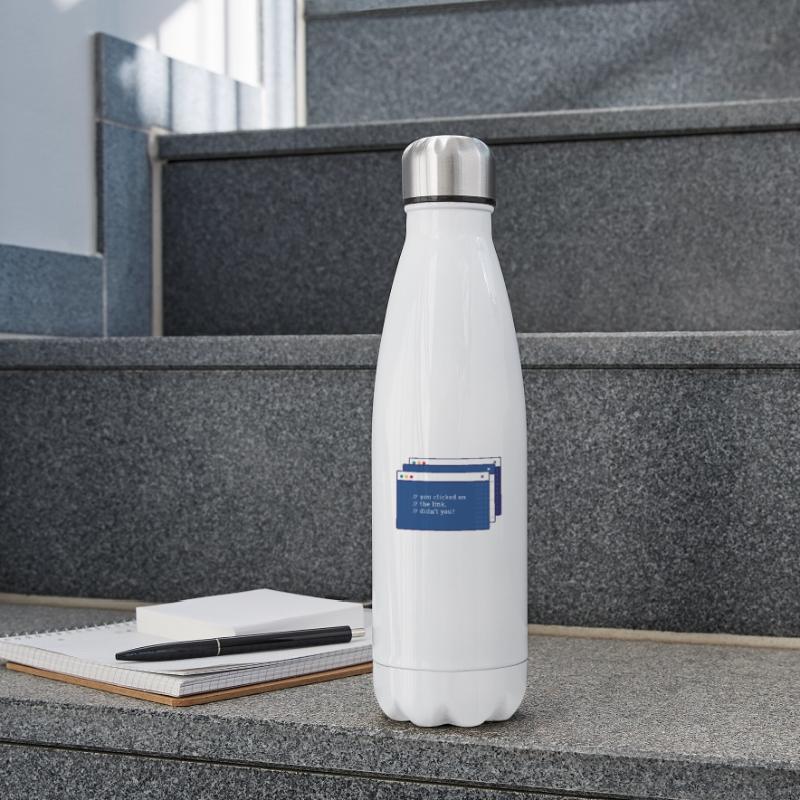 Hacker Programmierer Entwickler Informatik Isolierflasche
