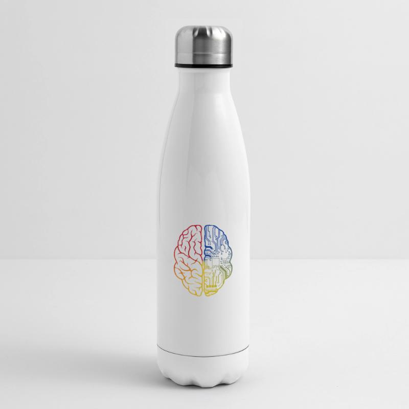 Programmierer Coder - Entwickler Programmieren Gehirn Isolierflasche