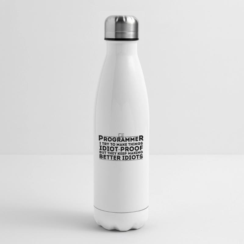 Drôle Programmeur Humour Codeur Informatique Programmation Bouteille isotherme