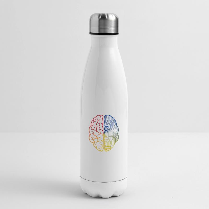 Programmeur HTML - Développeur Programmation Brain Fun Bouteille isotherme