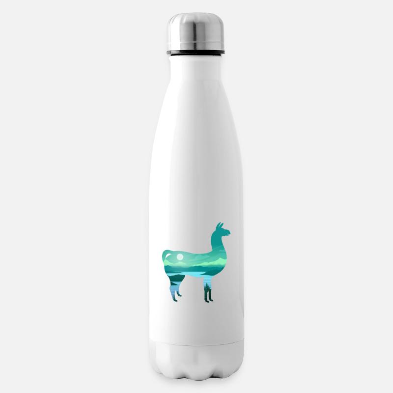 Lama - Bouteille isotherme - blanc