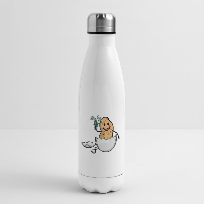 Easter Peanut Spring Easter Egg Flora Eggshell Insulated Water Bottle