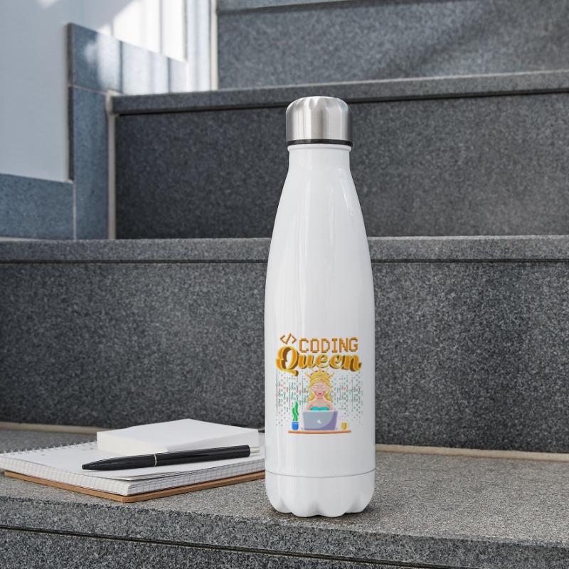 Developer Coder Programmer Queen Insulated Water Bottle