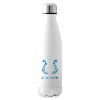 Vathor pour hommes - Fête des pères Cadeau de la fête des pères Viking - Bouteille isotherme - blanc - Droite