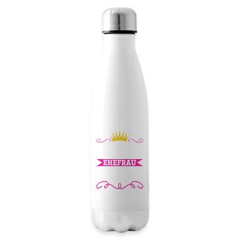 Mama Ehefrau Chefin - Zum Muttertag - Isolierflasche - Weiß - Rechts