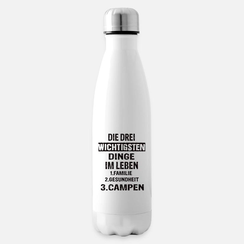 Campen - Isolierflasche - Weiß