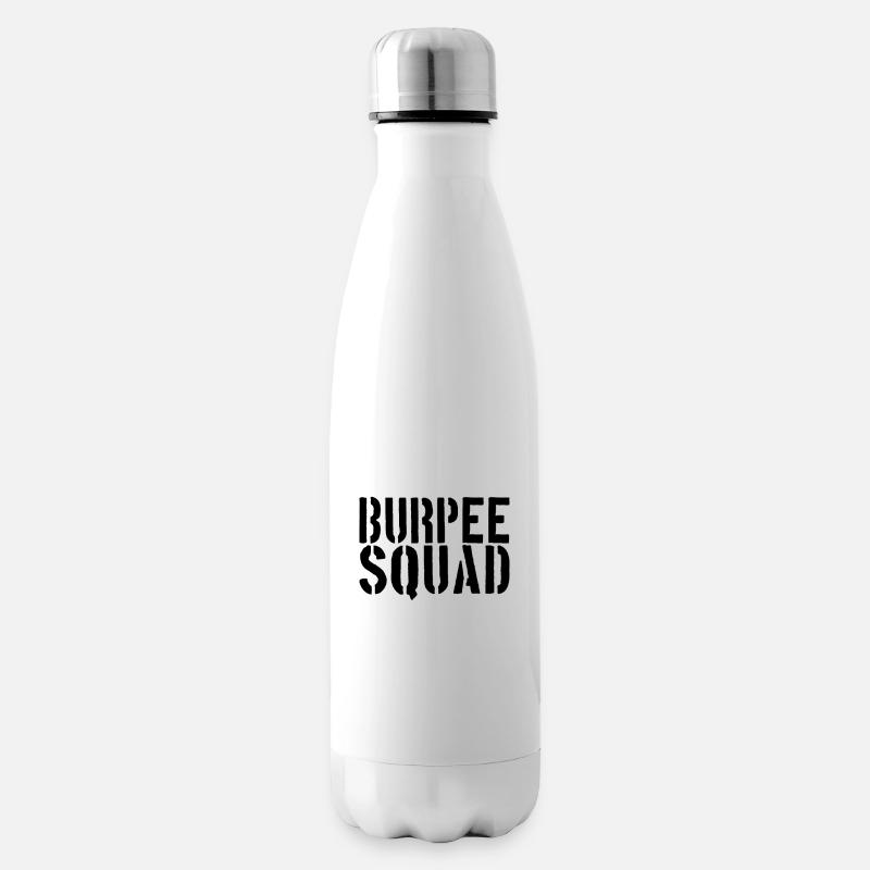 Burpee Squad - Isolierflasche - Weiß