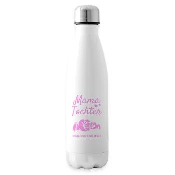 tolles Muttertag Spruch - ein Herz und eine Seele. - Isolierflasche - Weiß - Rechts