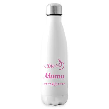 So sieht die beste Mama der Welt aus - Muttertag - Isolierflasche - Weiß - Rechts