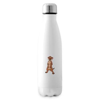 Kawaii Erdmännchen - Isolierflasche - Weiß - Rechts