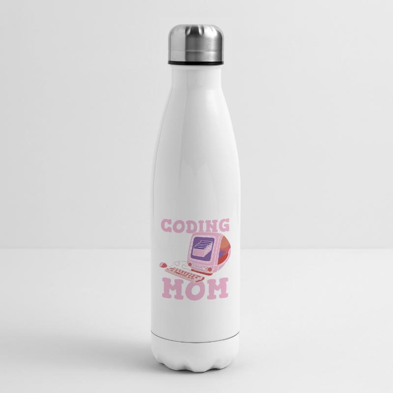 Développeur Coder Programmeur Mère Bouteille isotherme