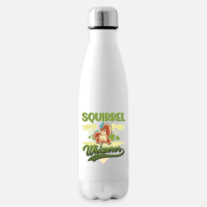 Eichhörnchen Flüsterer - Isolierflasche - Weiß