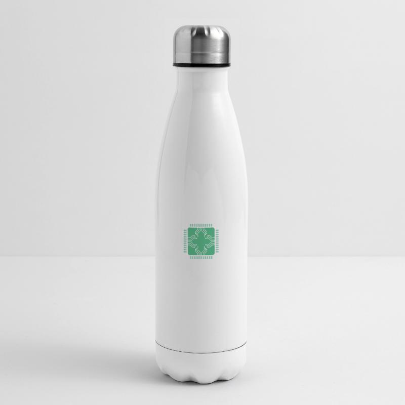 Developer, Coder, Programmer, Microchip Insulated Water Bottle