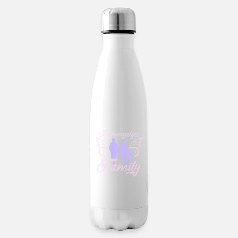 Fibromyalgie Rheuma - Isolierflasche - Weiß
