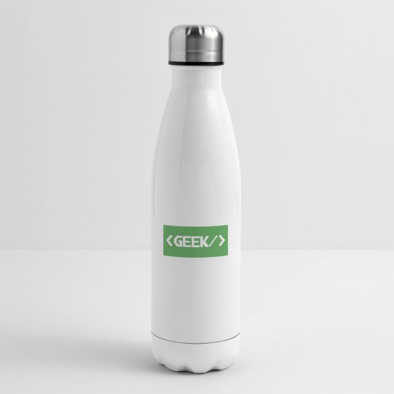 Developer Coder Programmer Geek Insulated Water Bottle