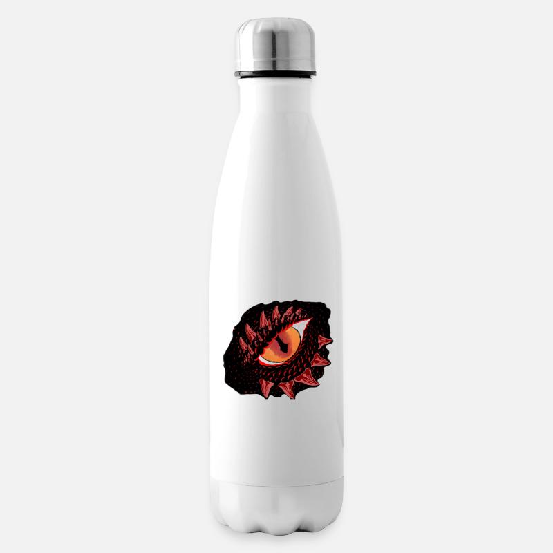Drachenauge - Isolierflasche - Weiß