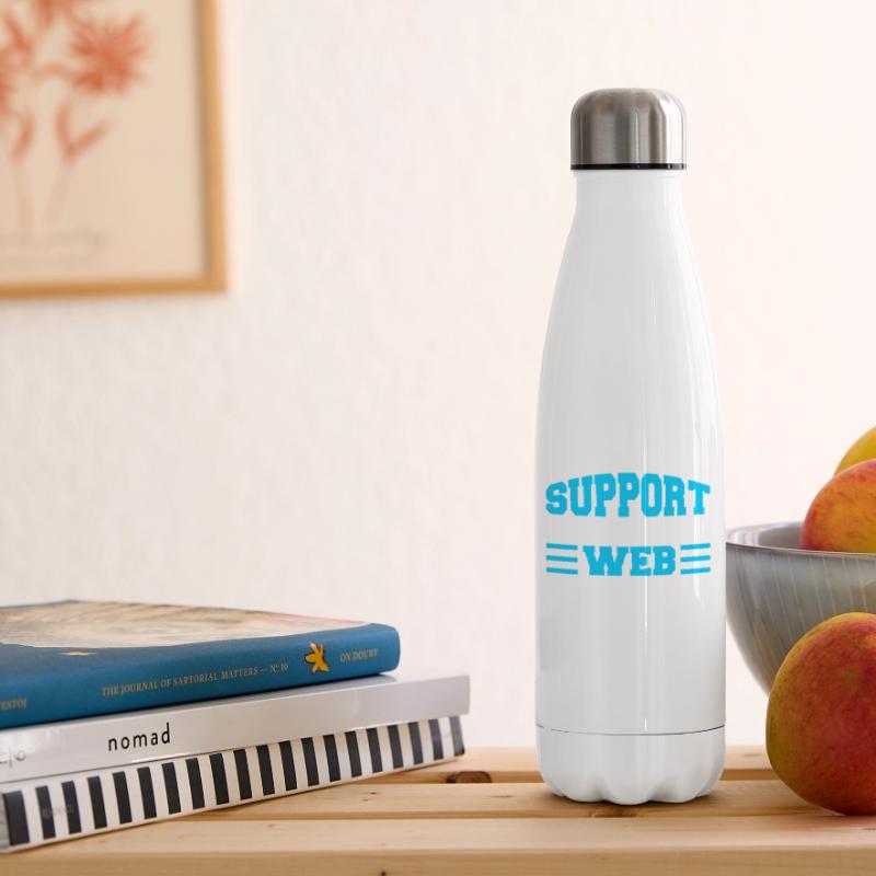 Web Developer Web Developer Support Insulated Water Bottle