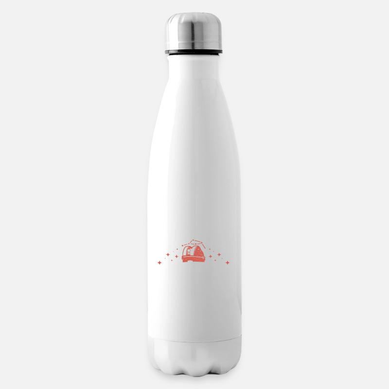 Astronom Geschenk Astrologie Teleskop Astronomie - Isolierflasche - Weiß