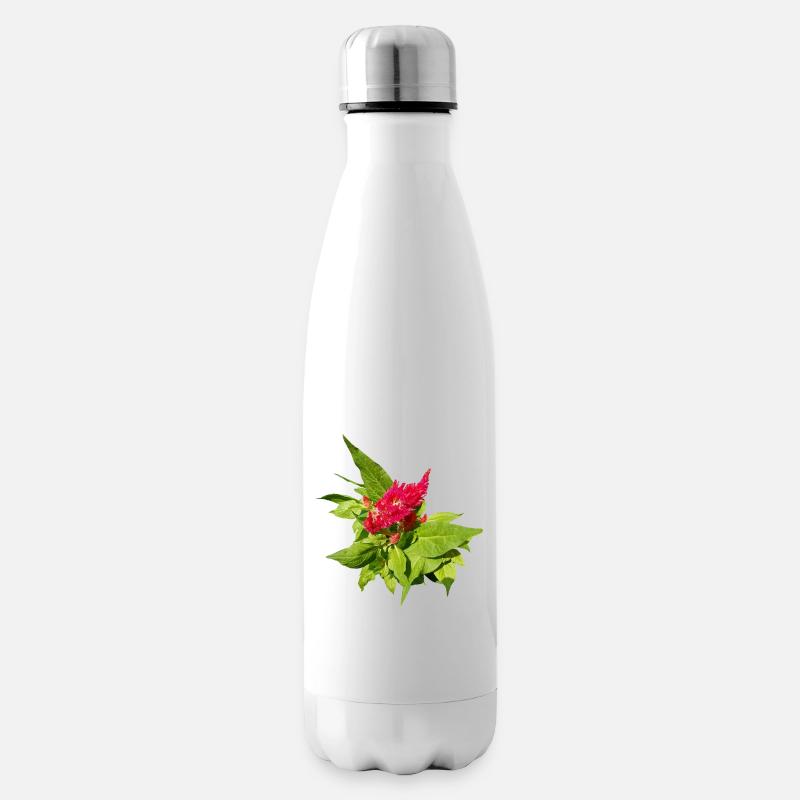 ROTE CELOSIA - Isolierflasche - Weiß