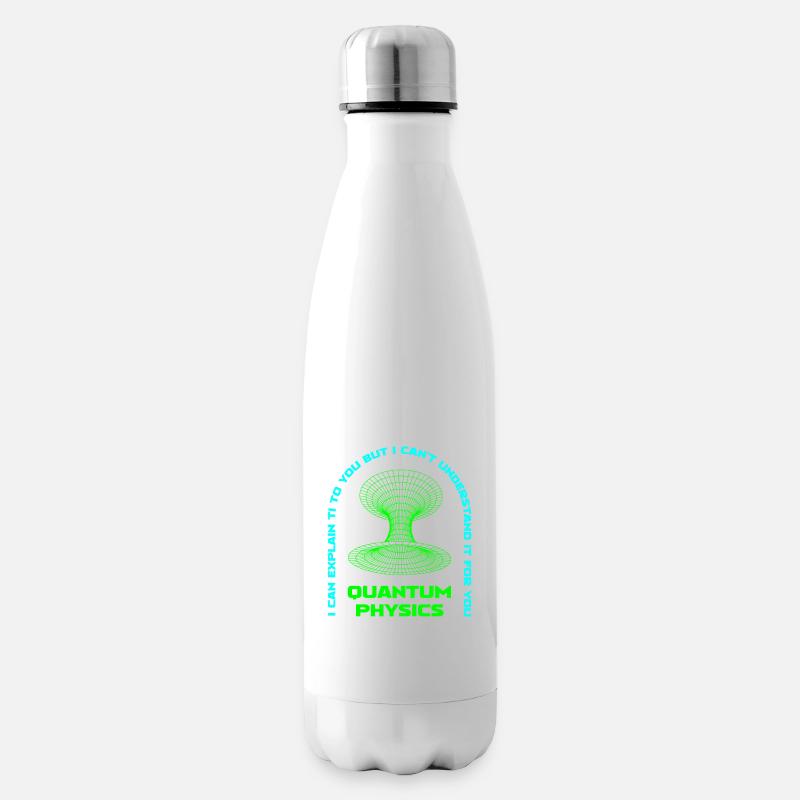 Physik Phyiker Quantenphysik - Isolierflasche - Weiß