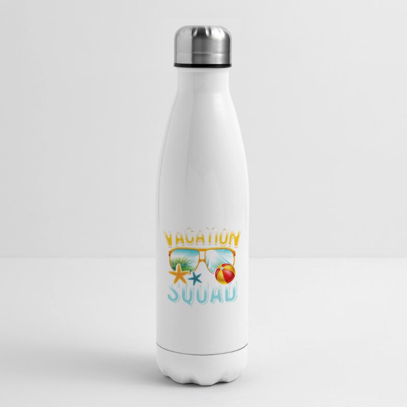 Developer Vacation Squad #Developeronbreak Insulated Water Bottle
