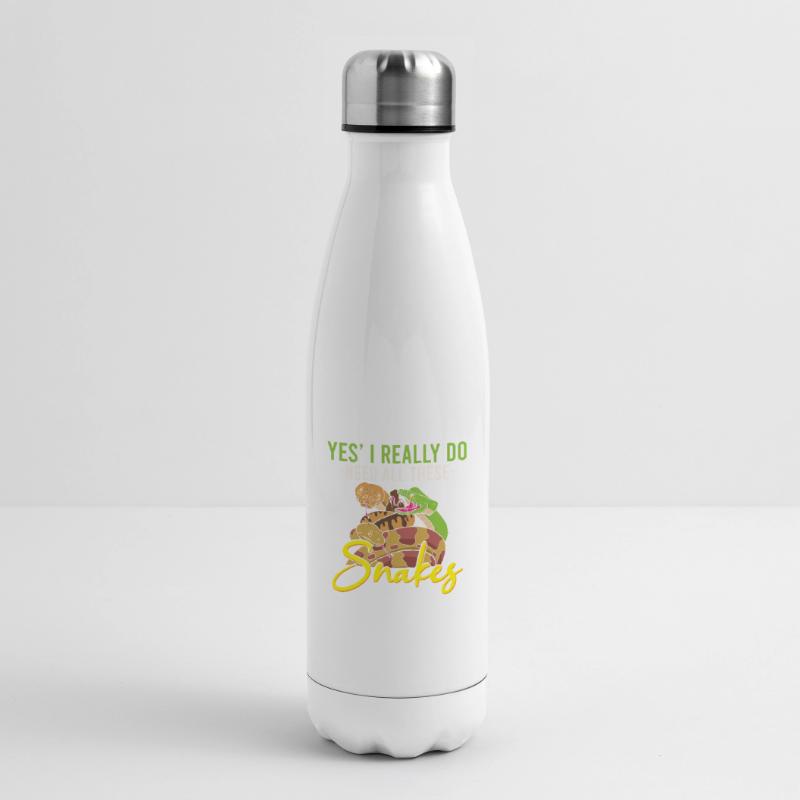 Funny Python Snake / Boa Constrictor Insulated Water Bottle