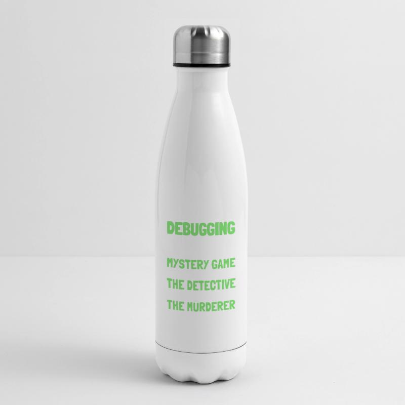 Entwickler Coder Programmierer Witzig Debugging Isolierflasche